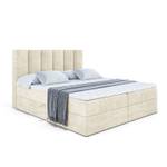 Boxspringbett BOXI1 Ecru - Breite: 200 cm - H3