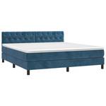 Boxspringbett 3017290-24 Dunkelblau - Breite: 160 cm