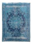 blau - 258 Teppich 333 - Vintage cm x