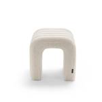 Tabouret design Mui Blanc