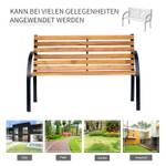 Gartenstuhl 84B-188 Braun - Massivholz - 60 x 83 x 122 cm