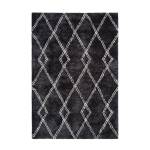 Tapis de salon moderne HOUSTON Anthracite - 80 x 150 cm