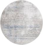 Tapis Davos Charme Bleu - 125 x 125 cm