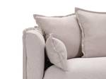 Sofa RAMSES Beige - Textil - 83 x 82 x 197 cm