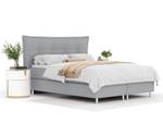 Boxspringbett Minori Grau - Breite: 200 cm