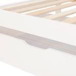 Bett Schubladen Rolly (2er Set) Weiß - Holzwerkstoff - Massivholz - 67 x 17 x 93 cm