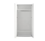 Armoire Minimo Corps et façade : MDF - Blanc