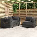 Garten-Lounge-Set 3017302 (3-teilig) Anthrazit - Grau