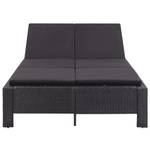 Chaise longue Noir