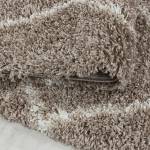 Tapis berbère style SHAGGY A Beige - 280 x 370 cm