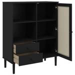 Highboard DE7231 Schwarz