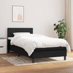 Boxspringbett 3017287-17 Schwarz - 90 x 203 cm