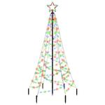 Sapin de noël avec piquet 3028356 Multicolore - 70 x 180 x 70 cm