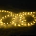 10M LED Lichterschlauch Weiß - Kunststoff - 1 x 1 x 1000 cm