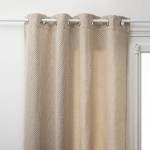 Fenstervorhang, Leinen-Optik, Polyester Beige - Textil - 1 x 260 x 140 cm