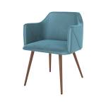 Chaise Daisy (Lot de 2) Bleu