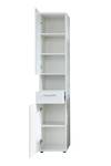 Colonne ALPHA Blanc - Bois massif - 37 x 189 x 34 cm