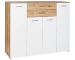 Kommode Sideboard Prato 70 AOW Braun - Weiß - Holzwerkstoff - Kunststoff - 156 x 123 x 39 cm