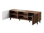 Meuble TV COME Marron - Bois massif - 150 x 52 x 40 cm