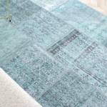 Teppich Patchwork Estate Patchwork Blau - Naturfaser - 115 x 1 x 170 cm