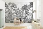 Fototapete Jungle Evolution 610858 Schwarz - Naturfaser - Textil - 350 x 280 x 280 cm