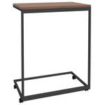 Beistelltisch 3006851 Schwarz - Braun - 55 x 70 x 35 cm