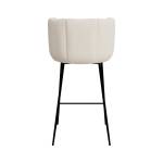 Tabouret de bar Rosy (Lot de 2) Beige