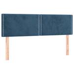 Boxspringbett 3017290-7 Dunkelblau - 144 x 203 cm