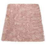 Hochflor-Teppich Playa 960 Rosé - 50 x 150 cm