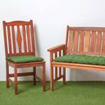 Sitzkissen für Bänke und Gartenbänke Grün - 42 x 108 cm