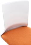 Chaise de bureau Apolda Orange - Textile