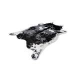 Tapis style peau design SKIN Noir - Textile - 160 x 230 cm