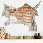 Wandtattoo - Shabby Backstein Wand 160 x 120 cm