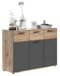 Sideboard Mason 1 Braun - Holz teilmassiv - 120 x 87 x 40 cm