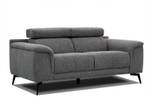 Sofa Fiero 2-Sitzer Dunkelgrau