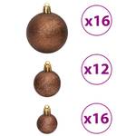 Boules de noël (lot de 100) 295555 Marron