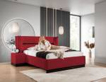 Polsterbett Hamilton Magic Velvet Set 2 Rot - Breite: 220 cm