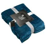 Kuscheldecke FINE 150x200cm Sofadecke Blau