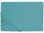 Drap housse HOFUF Bleu - Turquoise - 140 x 90 cm