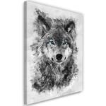 Leinwandbild Wolf Tiere Natur