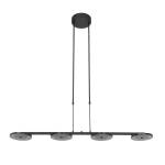 Lampe suspendue Turound Noir - Métal - 16 x 80 x 100 cm