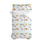 Little birds Bettbezug-set Textil - 1 x 155 x 220 cm