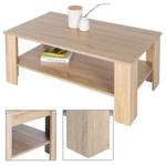 Couchtisch 100x43x57 cm Sonoma Eiche Braun - Holzwerkstoff - 55 x 43 x 98 cm