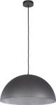 Lampe à suspension FERRA Gris métallisé - Argenté - Abat-jour diamètre : 50 cm