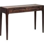 Laptop Schreibtisch Brooklyn Walnut Braun - Massivholz - Holzart/Dekor - 110 x 76 x 40 cm