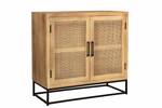 Kommode CANE Braun - Massivholz - Holzart/Dekor - 85 x 80 x 35 cm