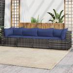 Garten-Lounge-Set 3029629-3 (4-teilig) Blau - Grau