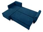 Ecksofa PALER Blau - Ecke davorstehend links