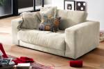 Sessel MADELINE Loveseat Cord Cremeweiß