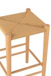 Hocker Christmas Schwarz - Holz teilmassiv - 38 x 67 x 38 cm